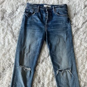 Mother jean- the tomcat ankle gray, the last supper destroyed size 29